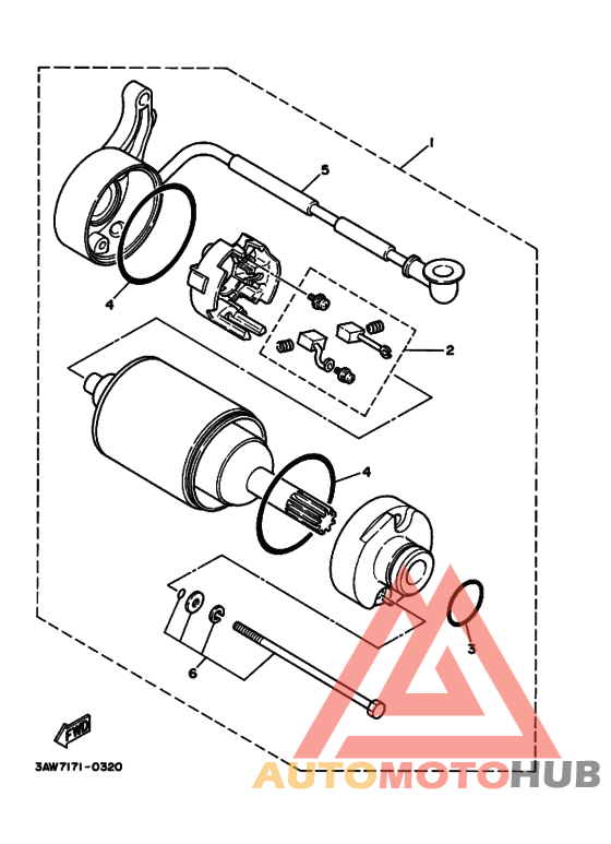 Стартерный мотор