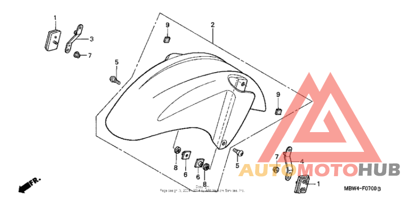 Переднее крыло