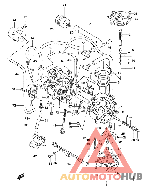 Carburetor assy