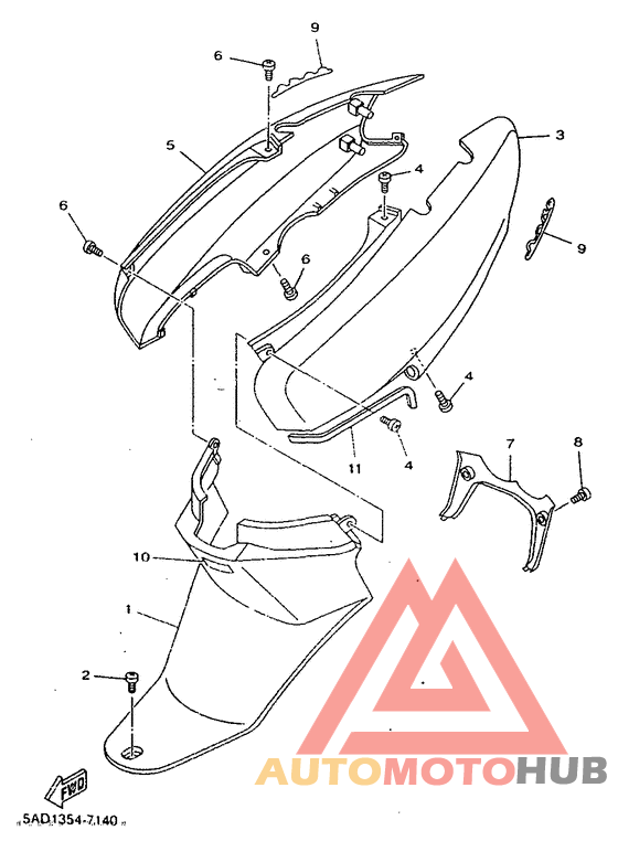 Боковые обтекатели