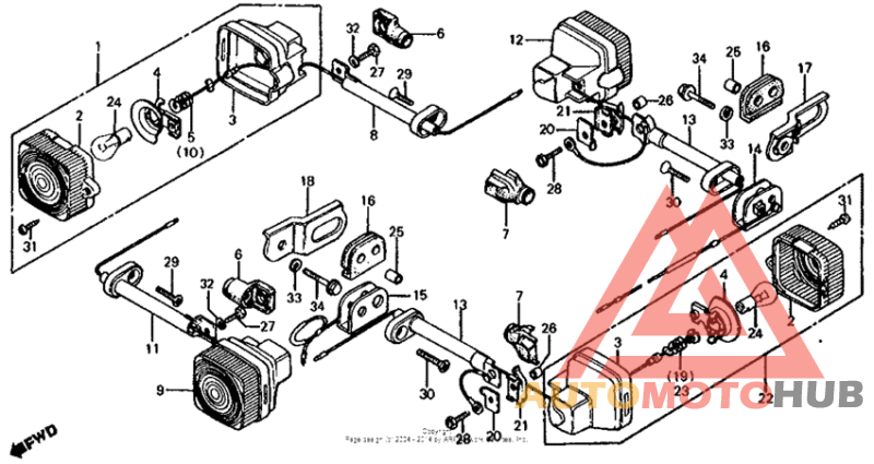 Turn signal 81-82