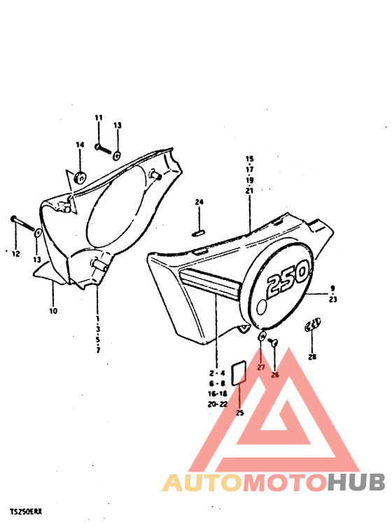 Обтекатель задний