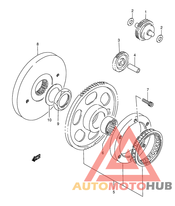 Муфта стартера