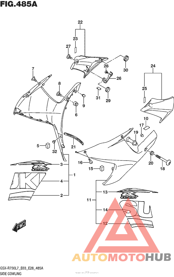 Side Cowling (Ysf)