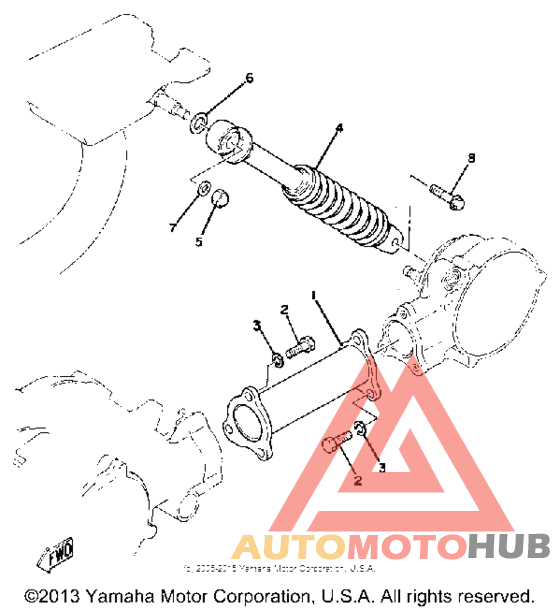 Rear arm-rear cushion
