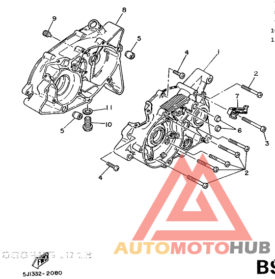 Картер двигателя