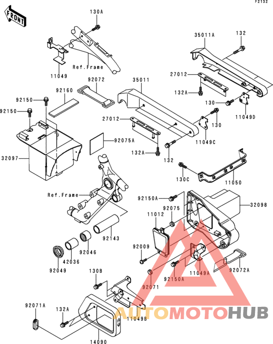Короб для АКБ