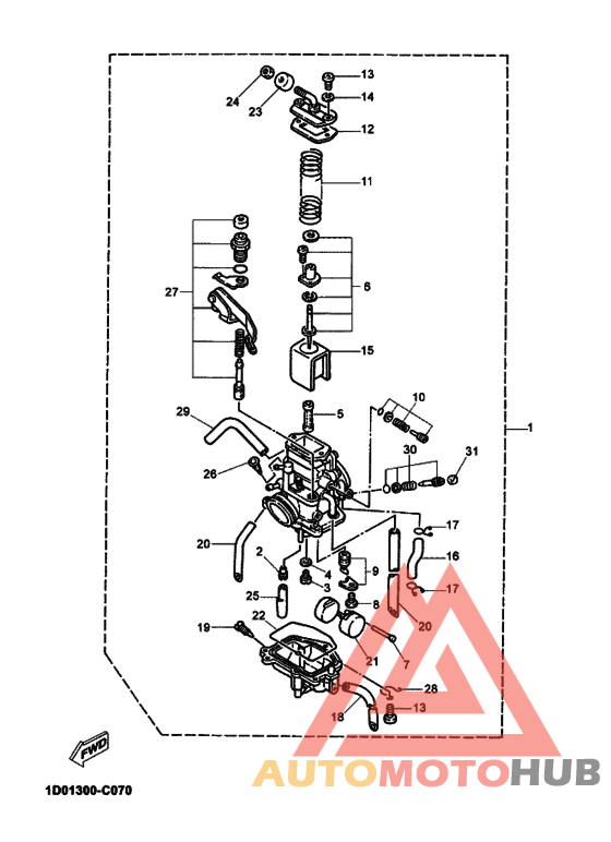 Carburetor assy