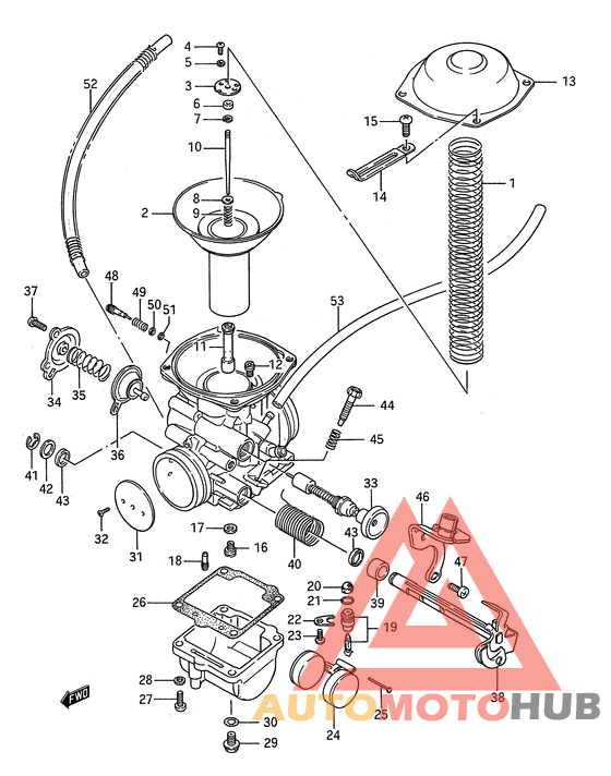 Carburetor assy