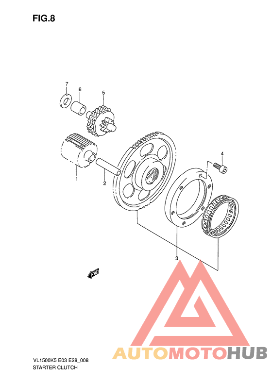 Муфта стартера