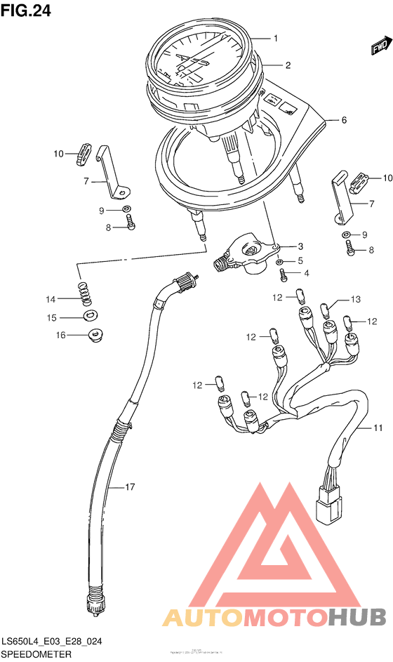 Speedometer (Ls650L4 E03)