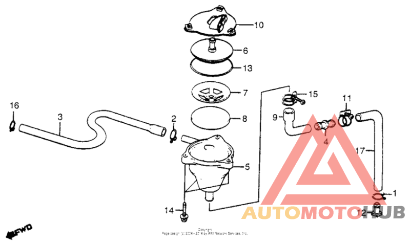 Breather separator
