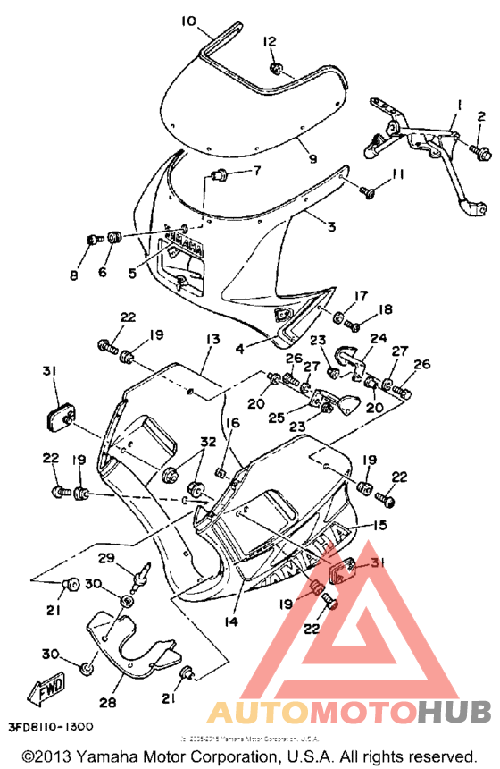 Fairing - cowling