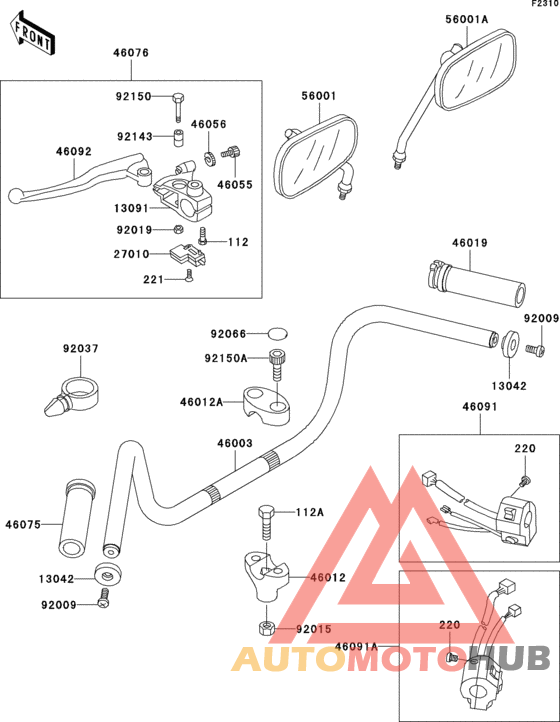 Handlebar(vn800-b1)