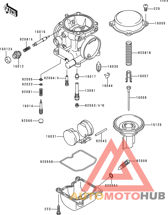 Карбюратор в разборе