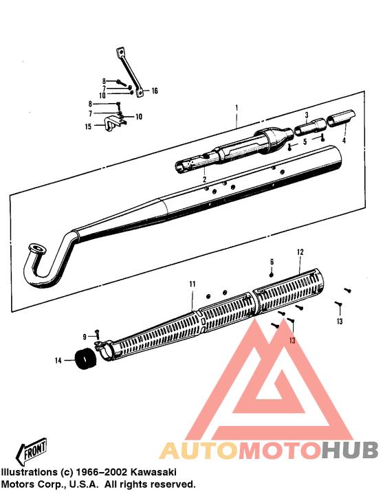 Muffler comp