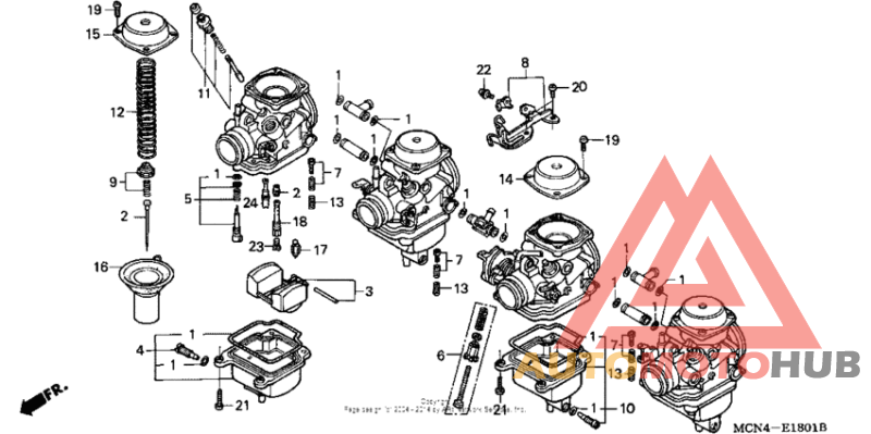 Детали карбюратора
