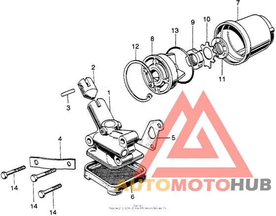 Oil filter + oil pump