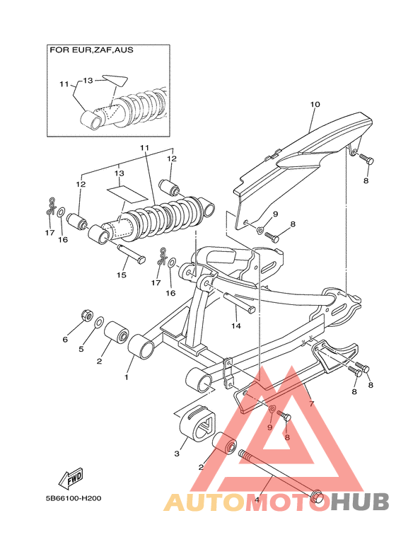 Rear arm & suspension
