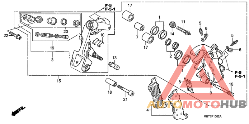 Передний суппорт