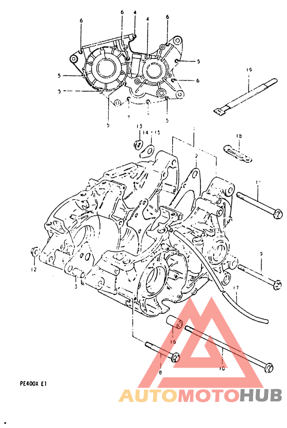 Картер двигателя