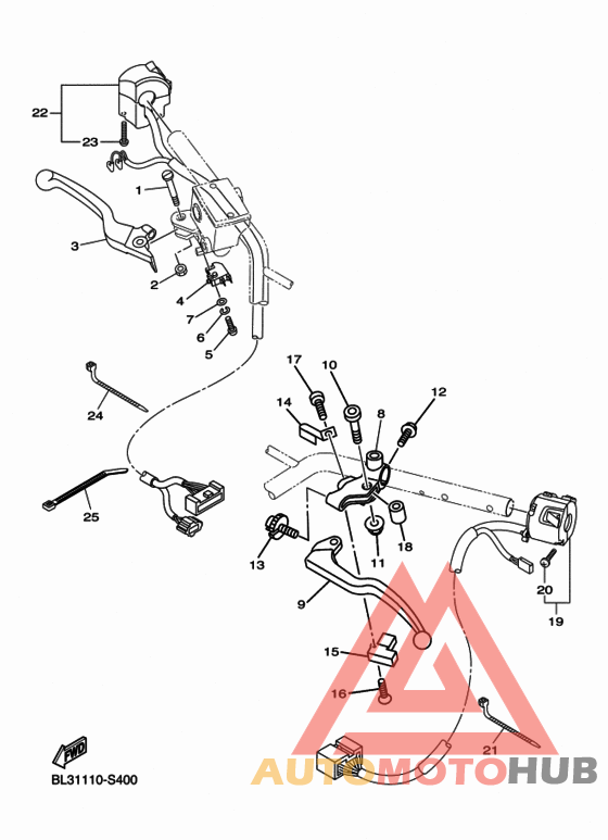 Handle switch & lever