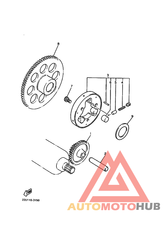 Муфта стартера