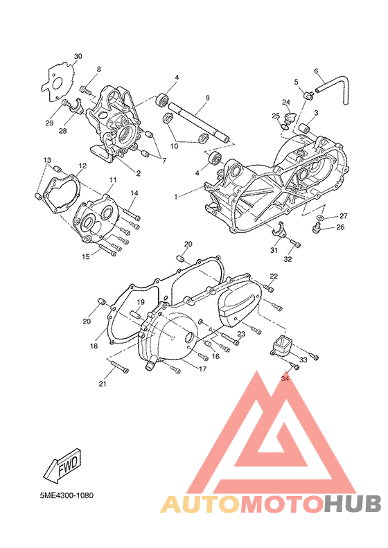 Картер двигателя
