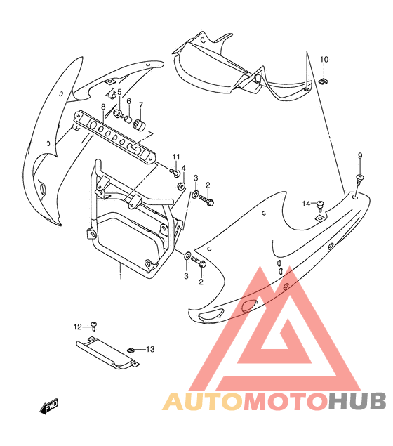 Cowling installation parts