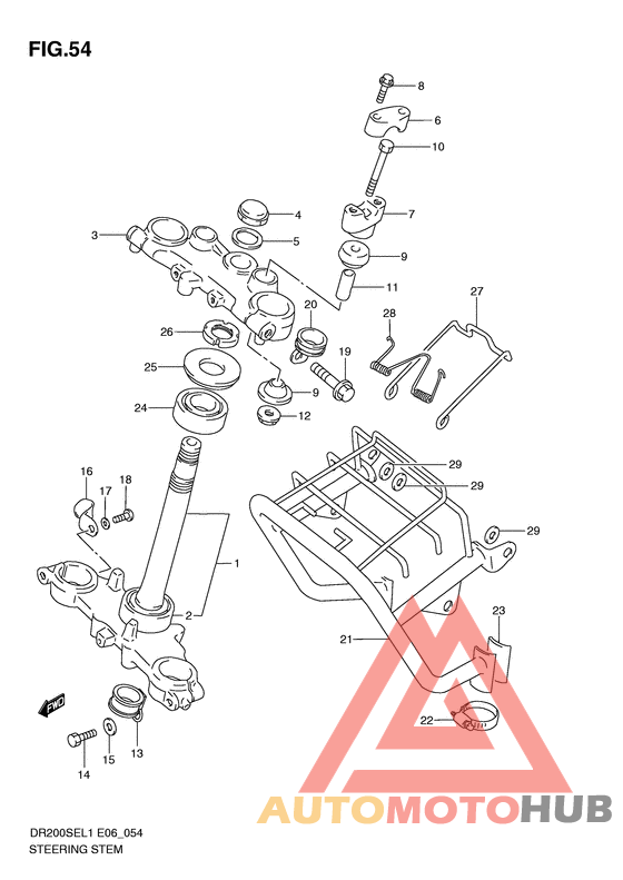 Траверса нижняя