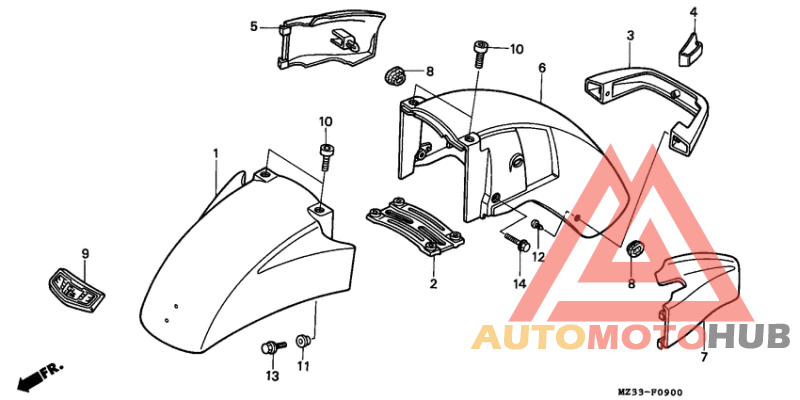 Переднее крыло