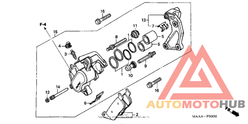Передний суппорт