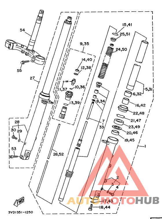 Передняя вилка