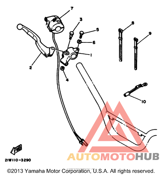 Handle switch - lever