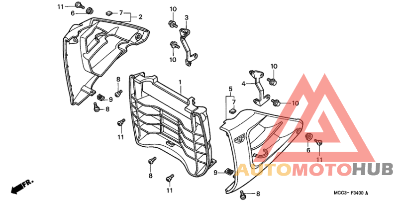Радиатор grille