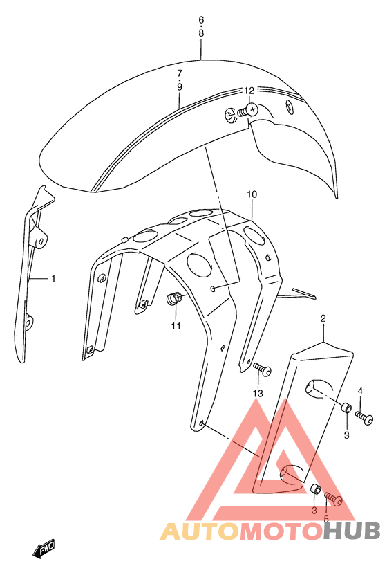 Переднее крыло