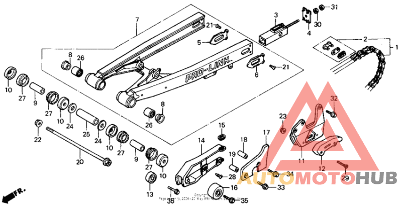 Swingarm 85