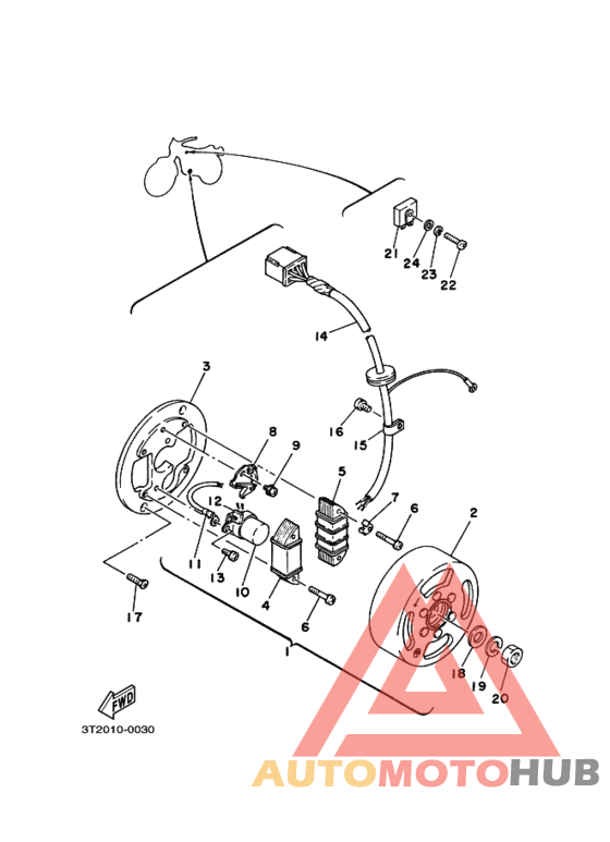 Магнит маховика