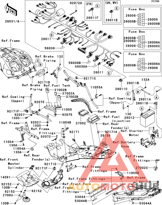 Chassis electrical equipment(1/2)(a8f)