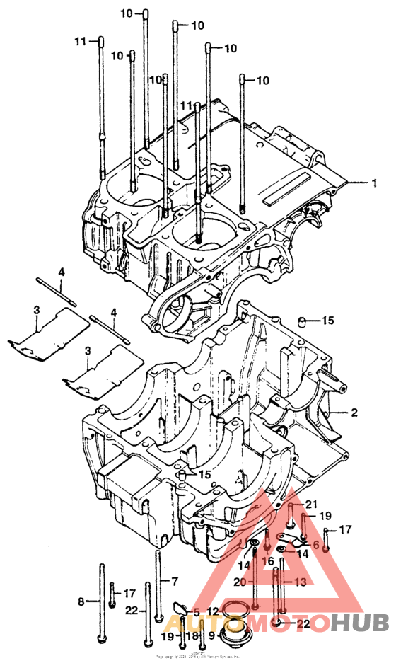 Картер двигателя