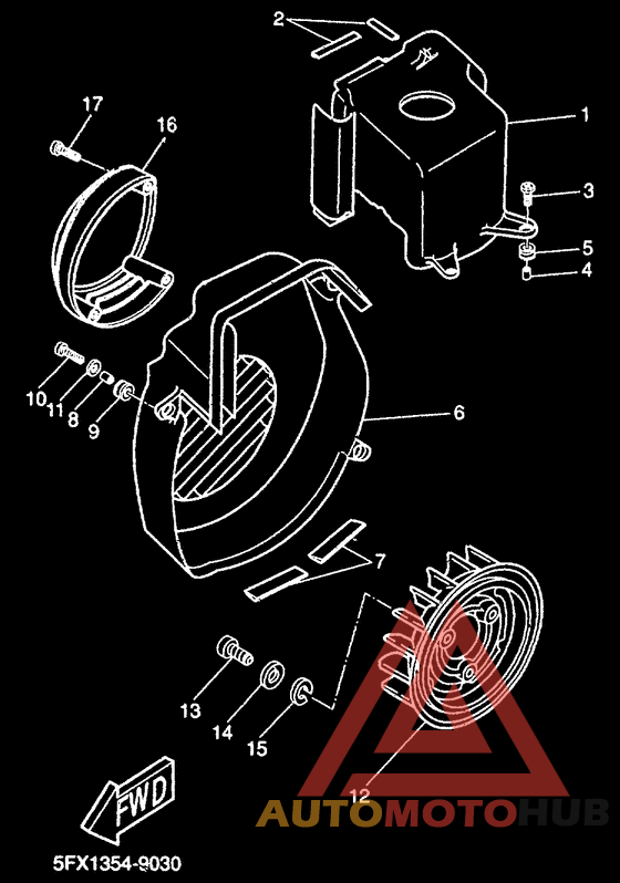 Air shroud. fan