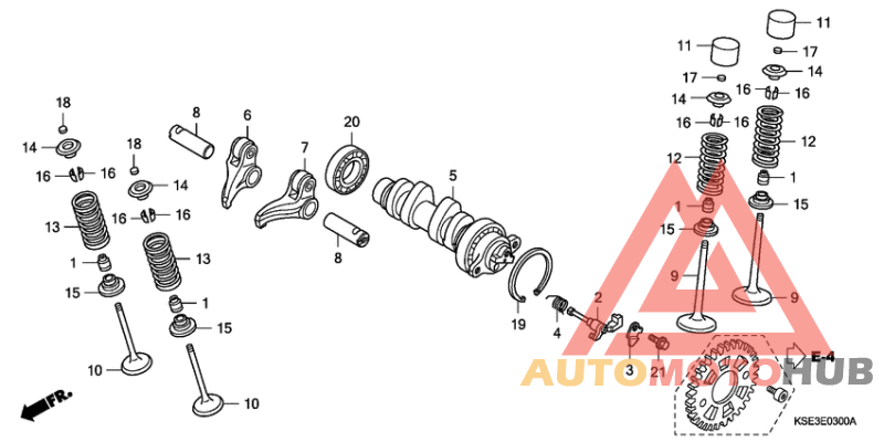 Распред вал/клапана