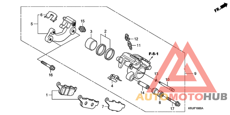 Задний суппорт