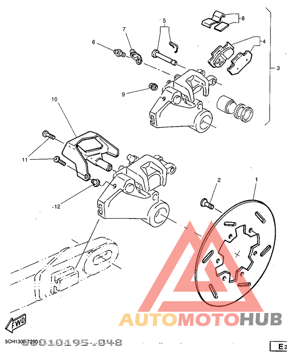 Задний суппорт
