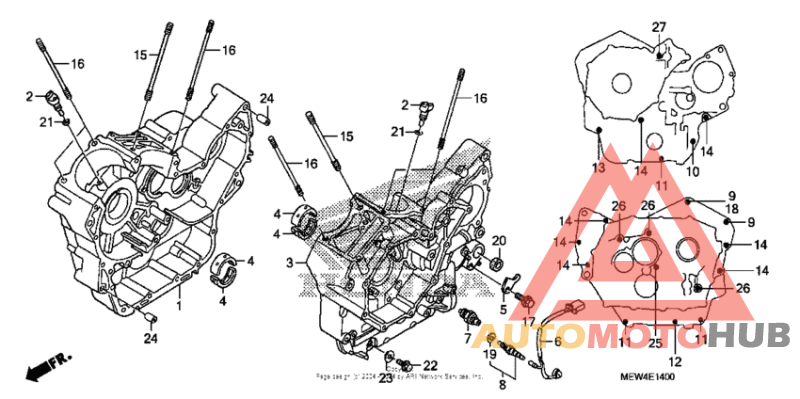 Картер двигателя