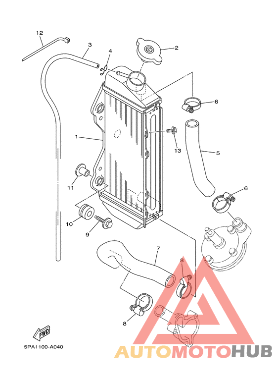 Radiator & hose