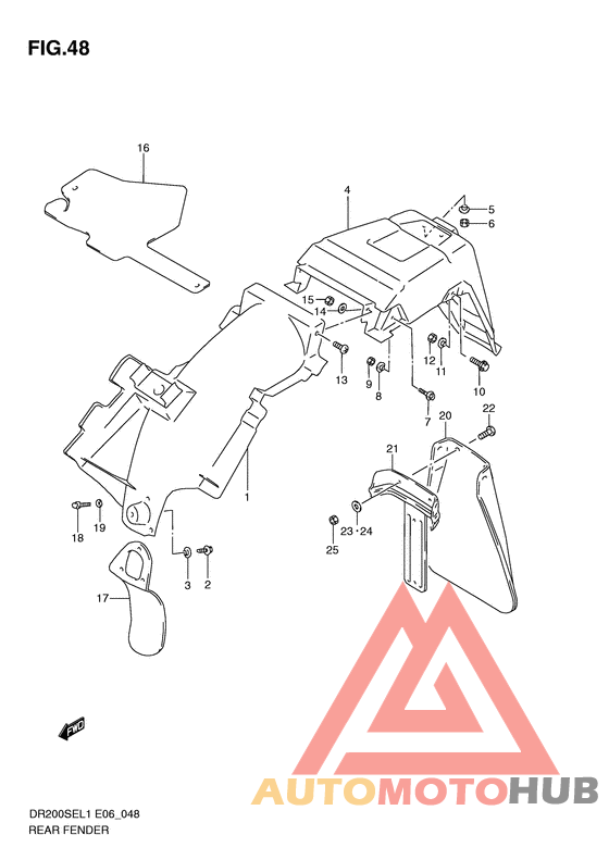 Заднее крыло