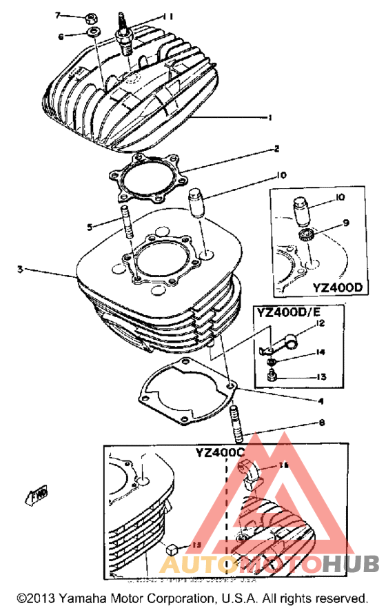 Cylinder head-cylinder