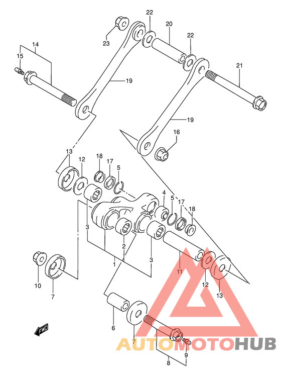 Втулки заднего рычага