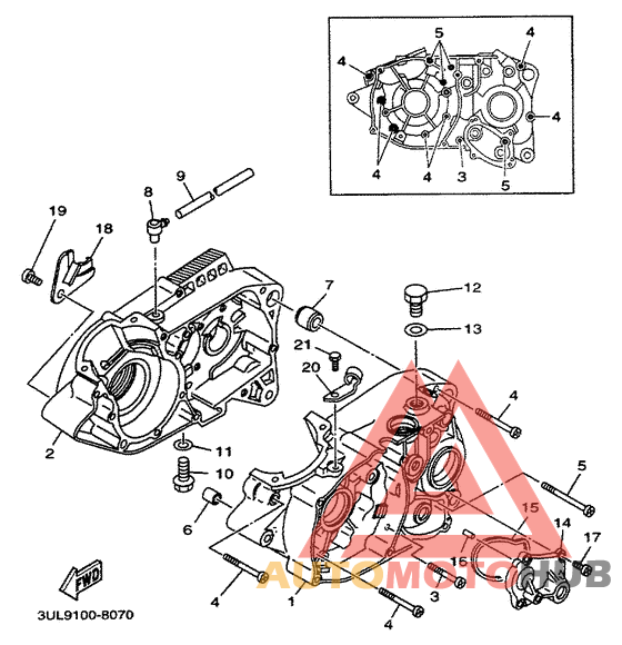 Картер двигателя